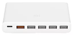 Сетевое зарядное устройство Xiaomi Mi with 60W 3A 5xUSB-A-1C White (CDQ06ZM) - фото Сетевое зарядное устройство Xiaomi Mi with 60W 3A 5xUSB-A-1C White (CDQ06ZM)