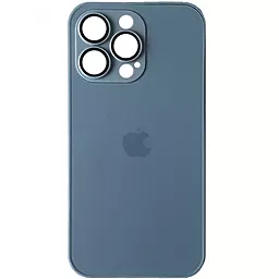 Чехол AG Glass with MagSafe для Apple iPhone 14 Pro Max Sierra blue