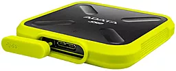 Накопичувач SSD ADATA SD700 256 GB (ASD700-256GU31-CYL)  Yellow/Black - мініатюра 5