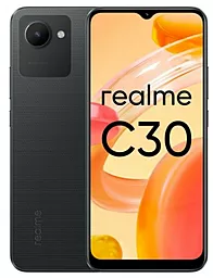 Смартфон Realme C30 3/32GB Dual Sim Cross Black