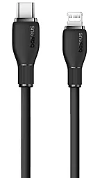 Кабель Baseus Pudding Series USB Type-C - Lightning 20w 3a 2м PD сable Black (P10355701111-01) - мініатюра 3 Кабель Baseus Pudding Series USB Type-C - Lightning 20w 3a 2м PD сable Black (P10355701111-01) - мініатюра 3