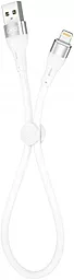 Кабель XO NB179 USB-A - Lightning 12w 2.4a 0.25м cable White - фото Кабель XO NB179 USB-A - Lightning 12w 2.4a 0.25м cable White