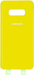 Задняя крышка корпуса Samsung Galaxy S10 Plus 2019 G975F Canary Yellow - фото Задняя крышка корпуса Samsung Galaxy S10 Plus 2019 G975F Canary Yellow