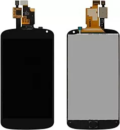 Дисплей LG Google Nexus 4 (E960) з тачскріном, оригінал, Black