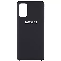 Чехол Epik Silicone Cover (AAA) Samsung G985 Galaxy S20 Plus Black