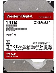 Жесткий диск Western Digital Red 14 TB 3.5 (WD140EFFX) - фото Жесткий диск Western Digital Red 14 TB 3.5 (WD140EFFX)