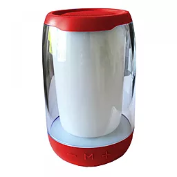 Колонки акустические JBL PULSE 4 Mini Red - фото Колонки акустические JBL PULSE 4 Mini Red