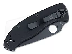 Ніж Spyderco Tenacious Black Blade (C122GBBKPS) - мініатюра 5