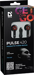 Навушники Defender Pulse 420 Red - мініатюра 5