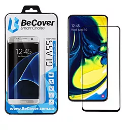 Защитное стекло BeCover Samsung A805 Galaxy A80 Black (704635)
