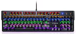 Клавіатура Vinga KBGM160 black - фото Клавіатура Vinga KBGM160 black