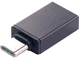 OTG-перехідник Dengos Adapter USB to Type-C Black