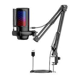 Микрофон NICHOSI ME6S-RGB - фото Микрофон NICHOSI ME6S-RGB