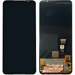 Дисплей Asus ROG Phone 5S, ROG Phone 5S Pro (ZS676KS) з тачскріном, оригінал, Black