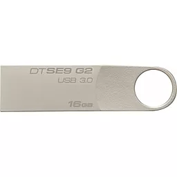 Флешка Kingston DTSE9 G2 16GB USB 3.0 (DTSE9G2/16GB) Metal Silver - мініатюра 3