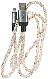 USB Кабель Hoco U112 2.4A Lightning Cable RGB - мініатюра 3