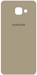Задняя крышка корпуса Samsung Galaxy A7 2016 A710F Original Gold