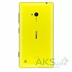 Задняя крышка корпуса Nokia Lumia 720 (RM-885) Yellow