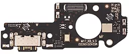 Нижняя плата Xiaomi Redmi Note 12 5G / Poco X5 с разъемом зарядки, наушников и микрофоном Original