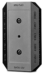Контролер-хаб Deepcool FH-10 для підключення до 10 PWM вентиляторів 12V 3/4-pin до БП - мініатюра 3