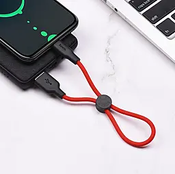 Кабель Hoco X21 Plus Silicone USB-A - Type-C 15w 3a 0.25м cable Red - мініатюра 7 Кабель Hoco X21 Plus Silicone USB-A - Type-C 15w 3a 0.25м cable Red - мініатюра 7