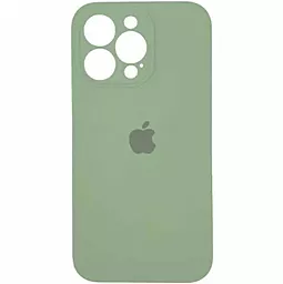 {"ru": "Чехол", "uk": "Чохол"} Silicone Case Full Camera для Apple iPhone 14 Pro fresh green