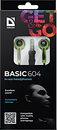 Наушники Defender Basic-604 Black/Green (63607) - миниатюра 4 Наушники Defender Basic-604 Black/Green (63607) - миниатюра 4