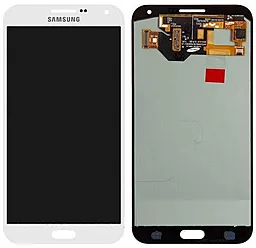 Дисплей Samsung Galaxy E7 E700 з тачскріном, оригінал, White