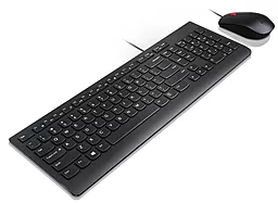 Комплект (клавиатура+мышка) Lenovo Essential Wired Combo Black RUS (4X30L79912) - миниатюра 4