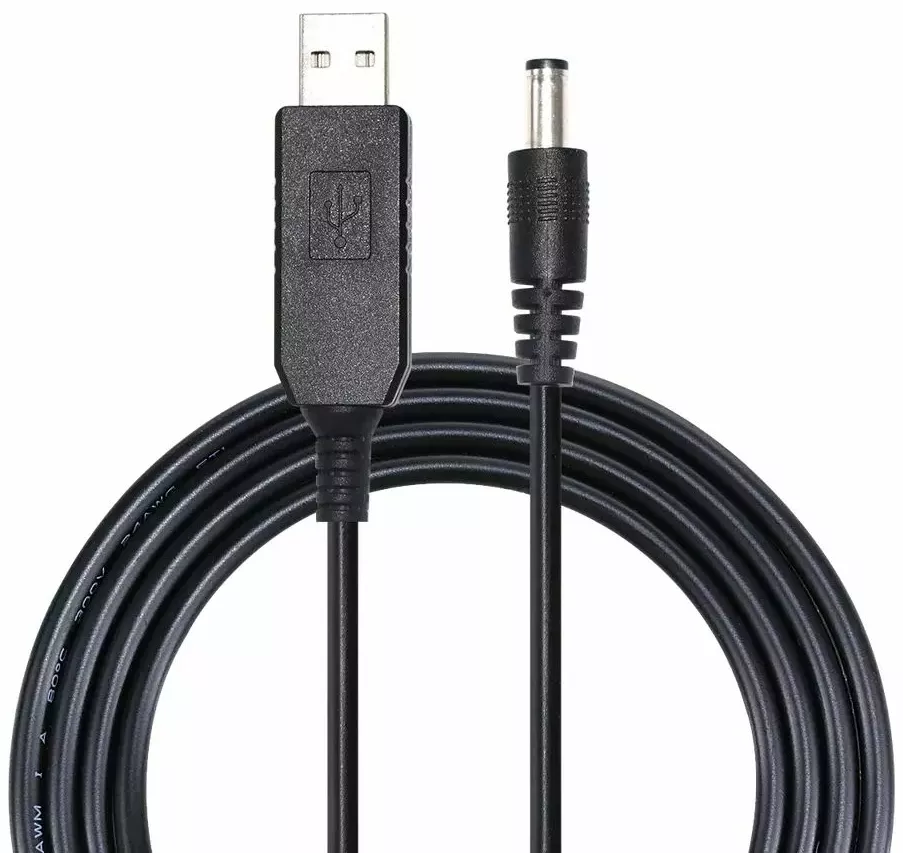 Кабель питания для роутера Netis WF2681 12V USB-A - DC 5.5mm - фото 2