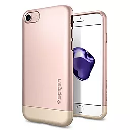 Чехол Spigen Style Armor для Apple iPhone SE 2022/2020, iPhone 8, iPhone 7 Rose Gold (042CS20517)