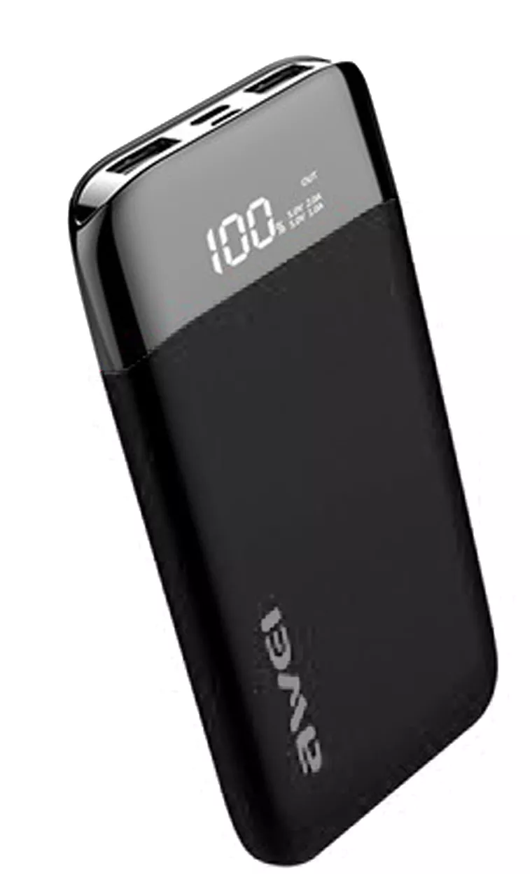 Повербанк Awei P52K 10000 mAh Black - фото 1