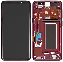Дисплей Samsung Galaxy S9 G960 с тачскрином и рамкой, сервисный оригинал, Red - фото Дисплей Samsung Galaxy S9 G960 с тачскрином и рамкой, сервисный оригинал, Red