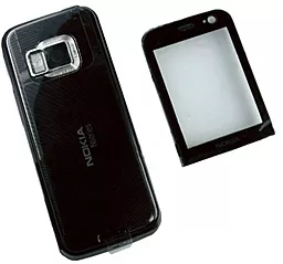Корпус для Nokia N78 Black/Gold