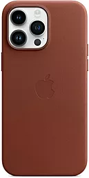 Чехол Apple Leather Case with MagSafe for iPhone 14 Pro Max  Umber