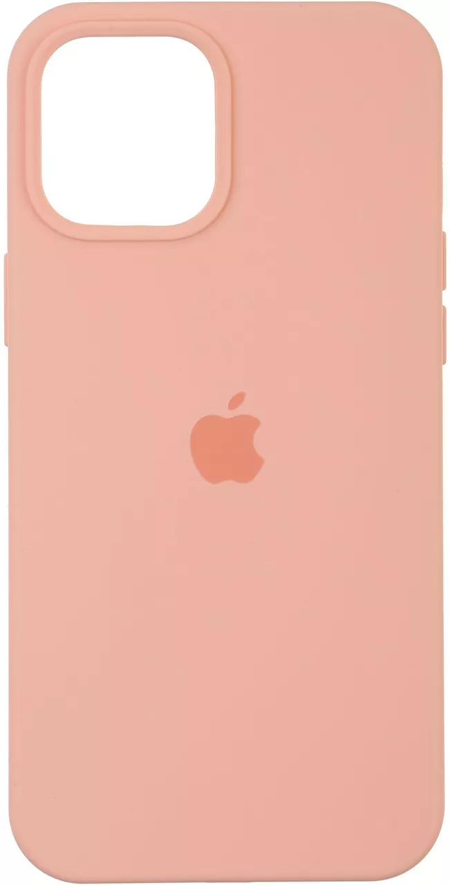 Чехол Silicone Case Full for Apple iPhone 12 Pro Max Grapefruit - фото 1
