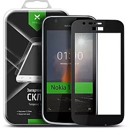 Захисне скло Vinga Full Glue Nokia 1 Black (VTPGSN1B)
