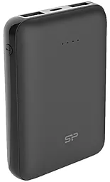 Повербанк Silicon Power C100 mini 10000 mAh Black (SP10KMAPBK100CPK) - фото Повербанк Silicon Power C100 mini 10000 mAh Black (SP10KMAPBK100CPK)