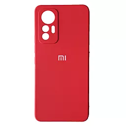 Чехол 1TOUCH Silicone Case Full for Xiaomi 12 Lite Red
