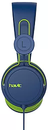 Навушники Havit HV-H2198D Blue/Green - мініатюра 3