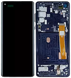 Дисплей Motorola Moto Edge 2020 (XT2063) с тачскрином и рамкой, оригинал, Black - фото Дисплей Motorola Moto Edge 2020 (XT2063) с тачскрином и рамкой, оригинал, Black