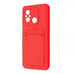 Чехол Wave Colorful Pocket для Xiaomi Redmi 12C Red