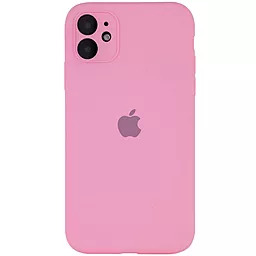 Чехол Silicone Case Full Camera для Apple iPhone 12 Mini Light pink
