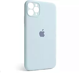 {"ru": "Чехол", "uk": "Чохол"} Silicone Case Full Camera Square для Apple iPhone 11 Pro Sky blue