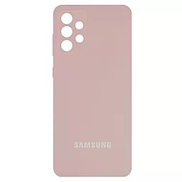 Чехол Epik Silicone Cover Full Camera (AA) для Samsung Galaxy A52 4G, Galaxy A52 5G Розовый / Pink Sand