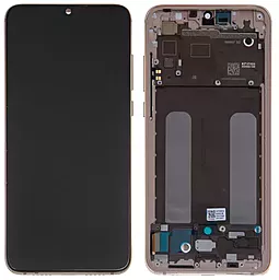 Дисплей Xiaomi Mi 9 Lite, Mi CC9 з тачскріном і рамкою, оригінал, Gold - фото Дисплей Xiaomi Mi 9 Lite, Mi CC9 з тачскріном і рамкою, оригінал, Gold
