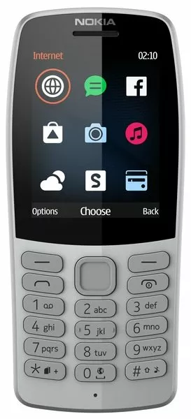 Nokia 210 Dual Sim (16OTRD01A03) Gray