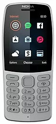 Мобільний телефон Nokia 210 Dual Sim (16OTRD01A03) Gray