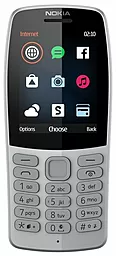 Мобільний телефон Nokia 210 Dual Sim (16OTRD01A03) Gray - фото Мобільний телефон Nokia 210 Dual Sim (16OTRD01A03) Gray