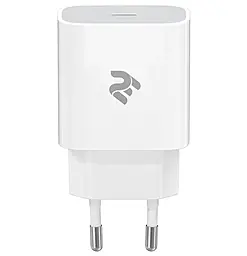 Сетевое зарядное устройство 2E 20w PD USB-C fast charger White (2E-WC1USBC20W-W) - фото Сетевое зарядное устройство 2E 20w PD USB-C fast charger White (2E-WC1USBC20W-W)